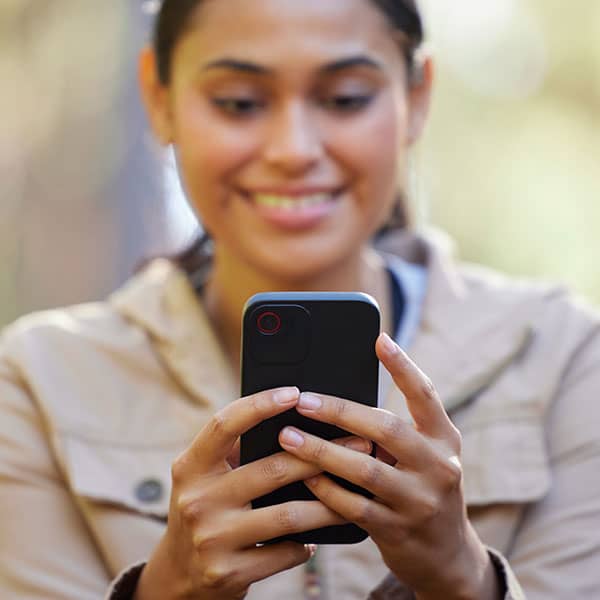 Wrexham landlord using mobile phone
